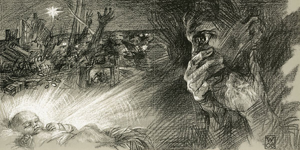 Christoph Wetzel, Untitled, charcoal, 2008