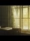 painting of light coming through a cafe window