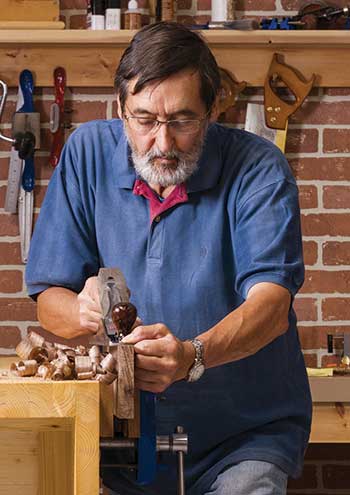 Paul Sellers in his workshop