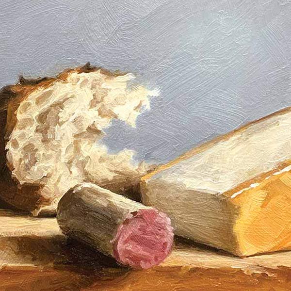 detail, Michael Naples, Bread Cork Cheese