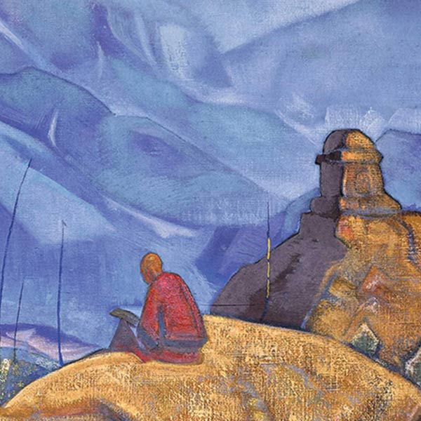 Detail from Nicholas Roerich, Book of Wisdom