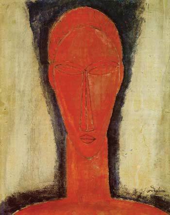 Amedeo Modigliani, Study of a Head