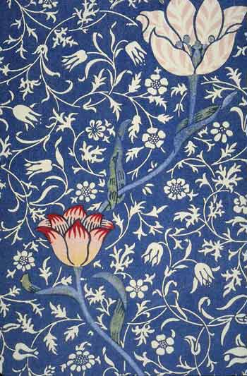 William Morris, Medway, tela estampada, 1885