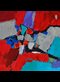 Detail from Red Variation by Elise Palmigiani
