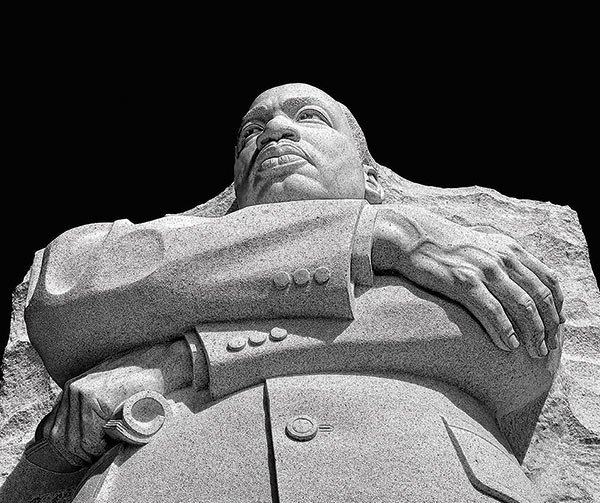 statue of Martin Luther King Jr.