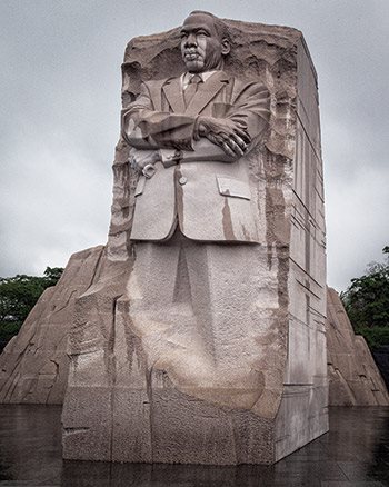 statue of Martin Luther King Jr.