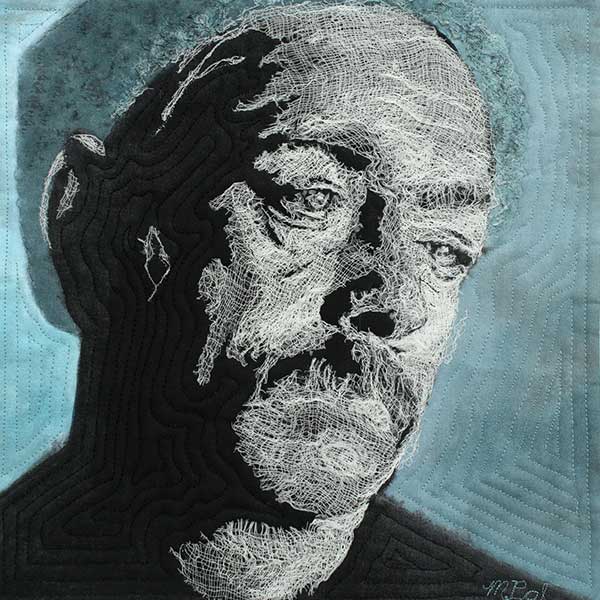 Mary Pal, Looking Back, cheesecloth on buckram,  2013