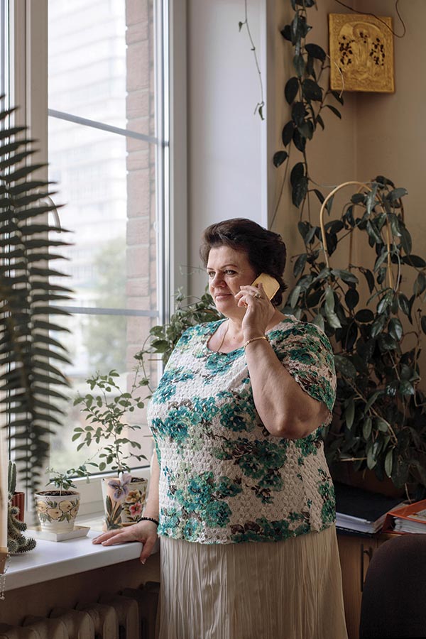 Tatiana Volodko, chairwoman of the women’s council