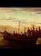 Italian Fishing Vessels at Dusk