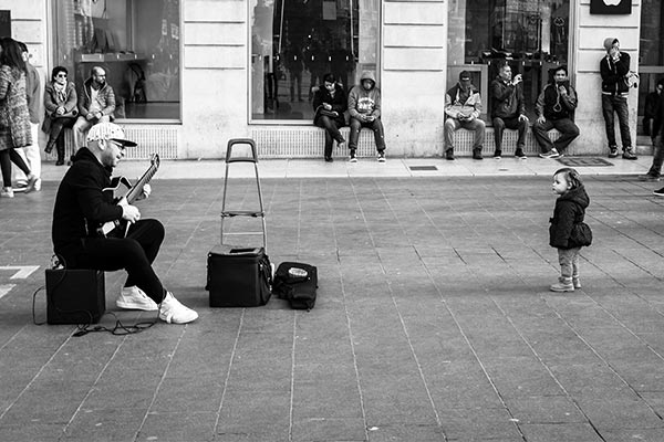 Valentino Belloni, Privates Konzert