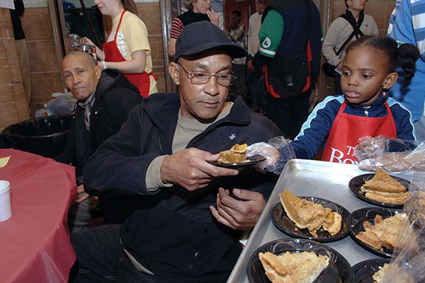 Thanksgiving Dinner at The Bowery Mission