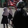 Children march in the Muslim Day Parade in New York City.