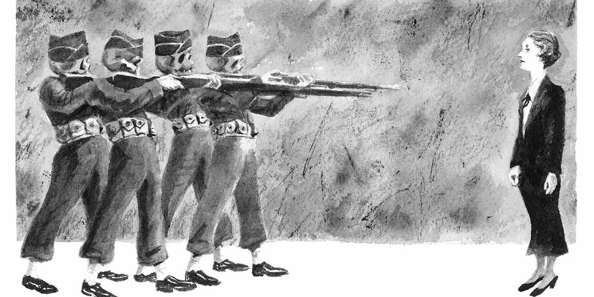 Edna St. Vincent Millay’s “Conscientious Objector” illustrated by Julian Peters