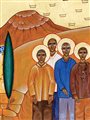 The icon of martyrs of Algeria.