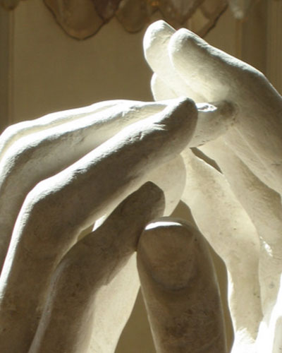 Auguste Rodin, La catedral, 1908