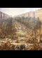 painting of a city ravished by a pandemic