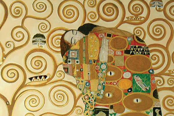 Gustav Klimt, The Tree of Life, from the Stoclet Frieze (1905–1911), detail