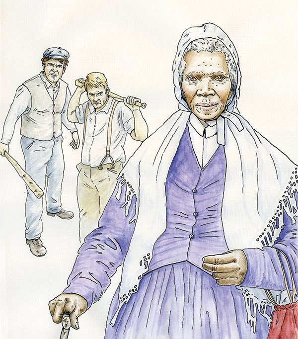 an illustration of Sojourner Truth