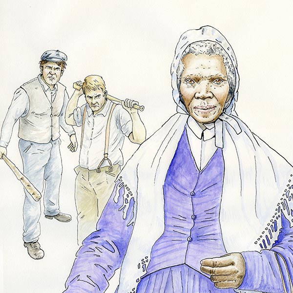 an illustration of Sojourner Truth