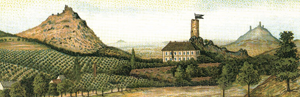 illustration of a Shalka Castle in Austria
