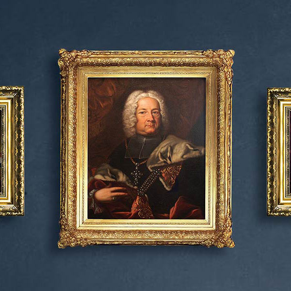 Retratos de los antepasados del Cardenal Schönborn