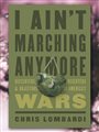 front cover of I Ain't Marching Anymore against a pink flowery background