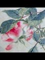 painting of a rose