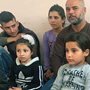 a Syrian refugee family