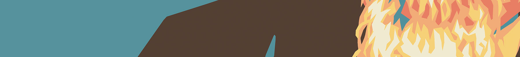 colorful illustration of Abraham Joshua Heschel