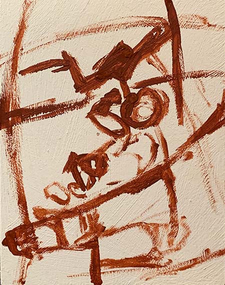 Skizze: Mutter und Kind