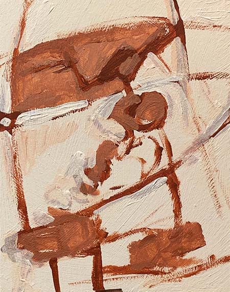 Skizze: Mutter und Kind