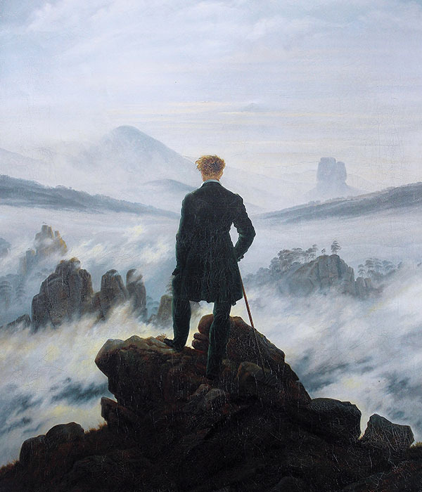 The Wanderer above the Sea of Fog,