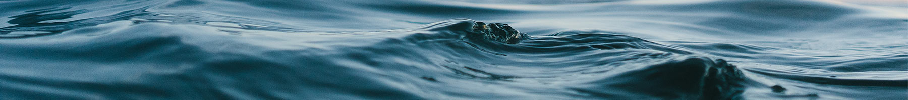 blue water in ripples