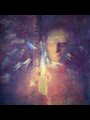 painting of a man looking at a candle in the dark