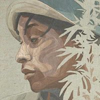 Pintura de un hombre con sombrero