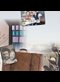 collage of photos of chocolates, figs, a suitcase, a photo of a man and his daughter, and the skyline of Jerusalem