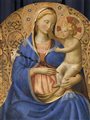 detail from Fra Angelico, Madonna of Humility