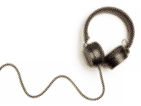 image of large headphones
