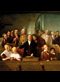 painting of people singing