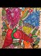 artwork of birds and flowers