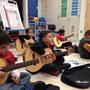 kids playing guitars