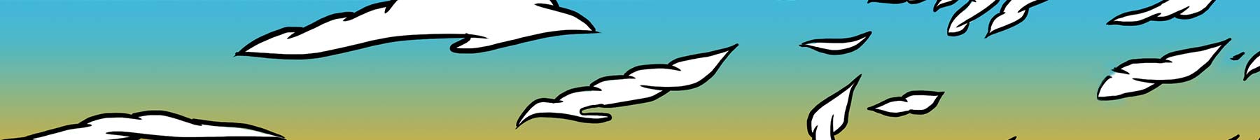 cartoon illustration of clouds