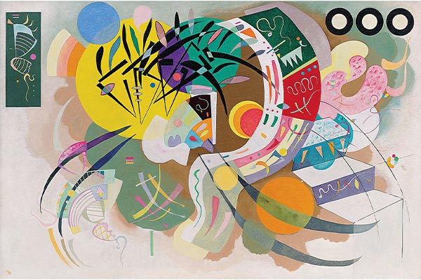 abstract art by Wassily Kandinsky