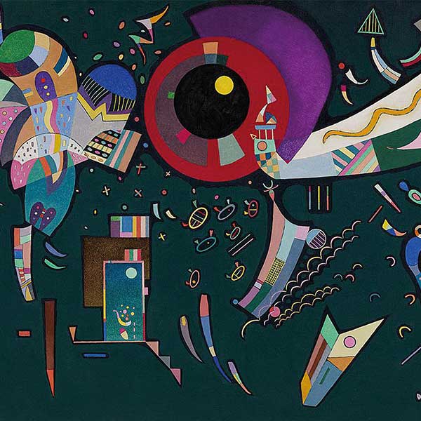 abstract art by Wassily Kandinsky