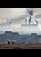 factory smokestacks with grey smog