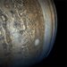 tan and blue swirls and patterns in the clouds of Jupiters atmosphere