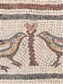 mosaic of two doves