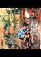 painting of a boy at the beach