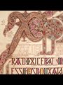 detail from The Lindisfarne Gospels manuscript