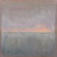 grey, lavender, and peach abstract art